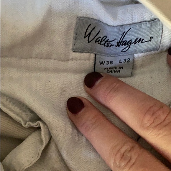 Walter Hagen men’s khaki dress slacks - Picture 4 of 5